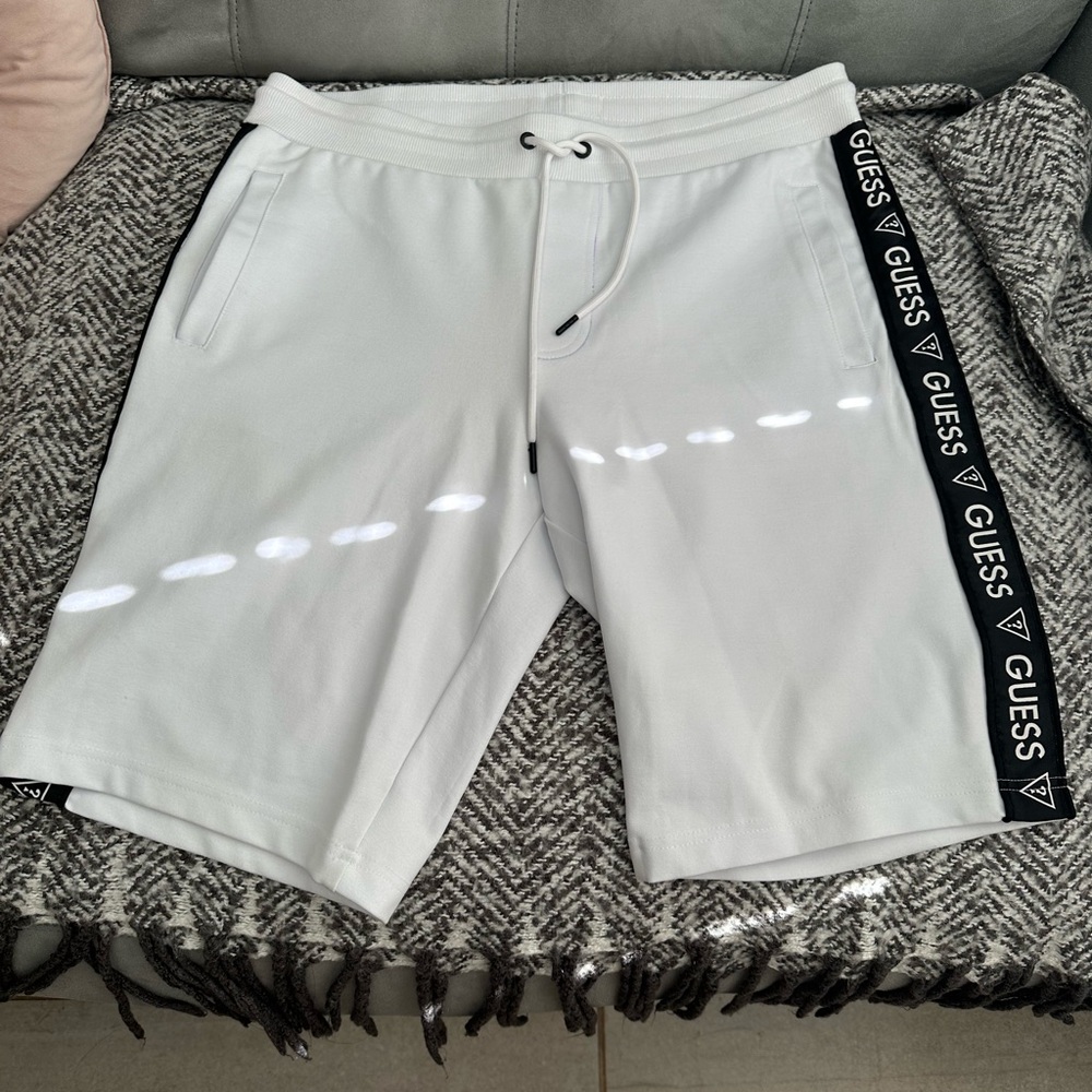 Guess Logo Tape Shorts, Size:M USA32-33